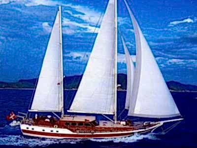 Itinerario de crucero en goleta por la Costa Mediterránea Turca